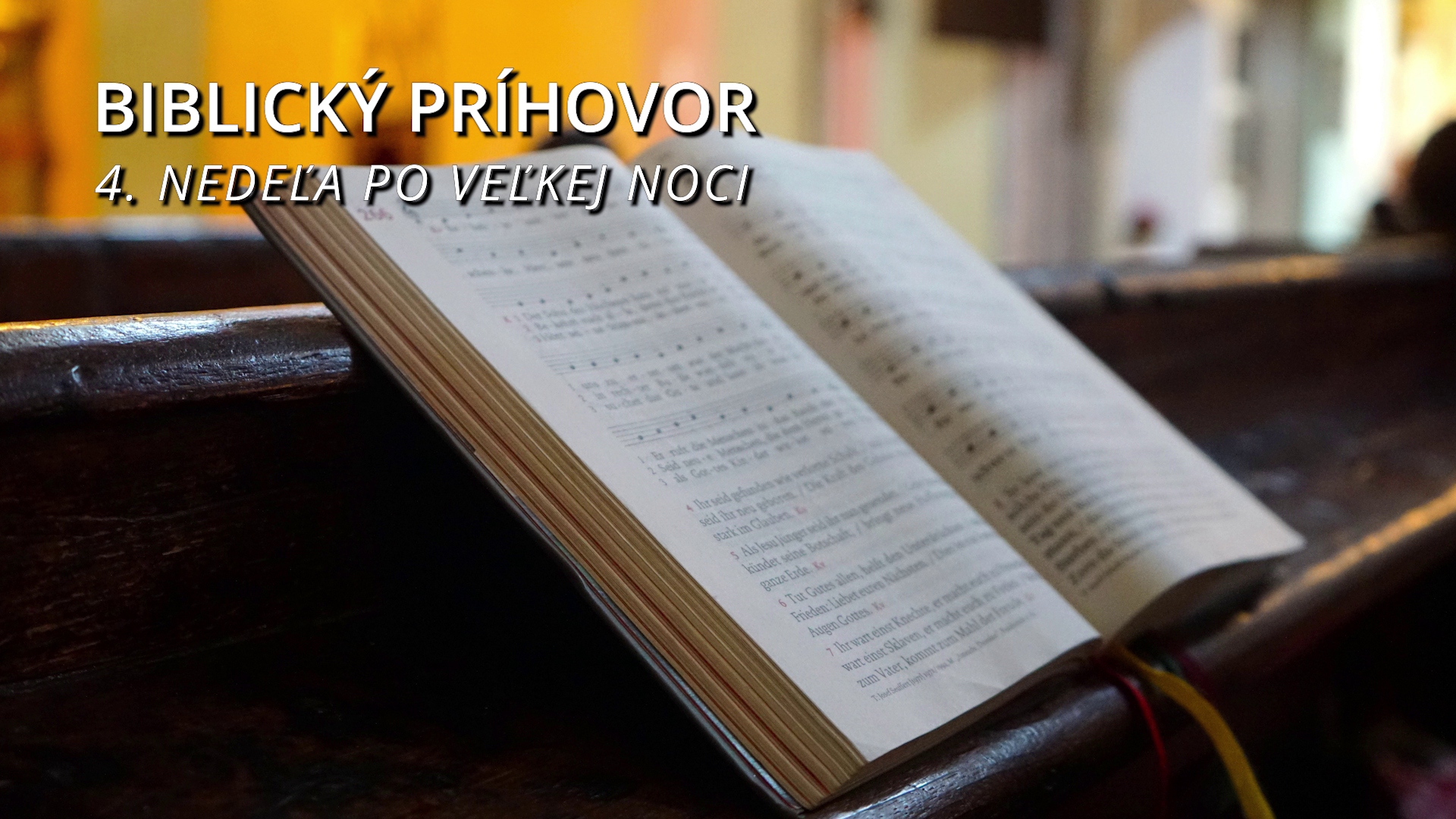 Biblický príhovor